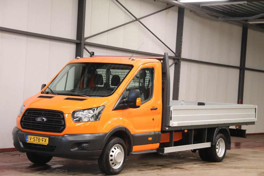 Ford Transit OPEN LAADBAK DUBBELLUCHT