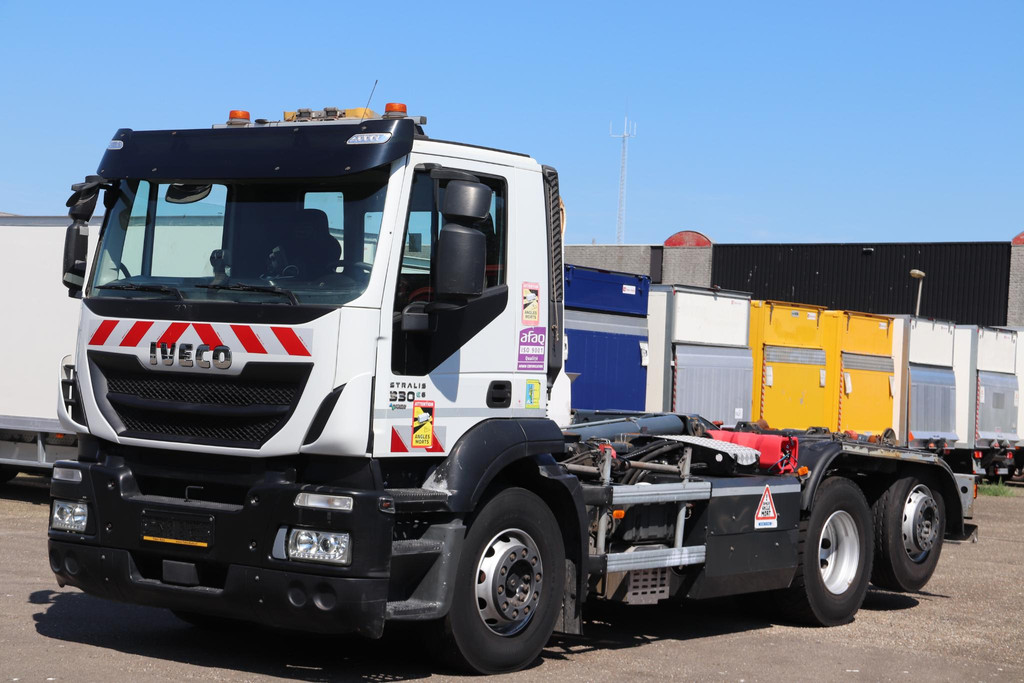 Iveco STRALIS AD260S33 6X2 HAAKARM BRAS DALBY NATURAL GAZ CNG
