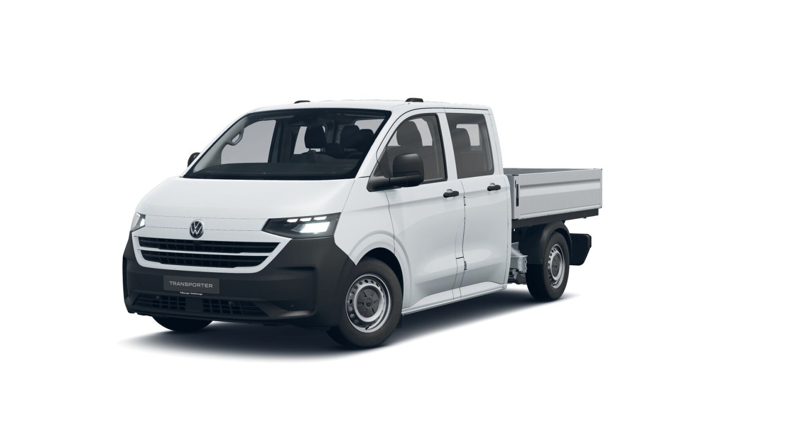 Volkswagen e-Transporter Pick-up Dubbele Cabine L2 100 kW RWD 70 kWh